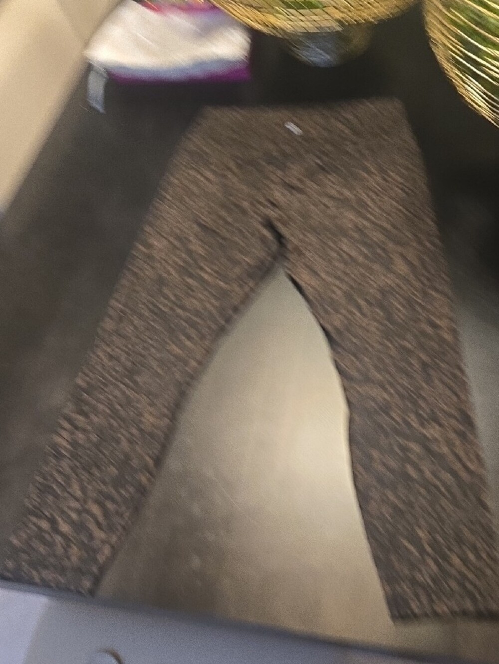 25" lululemon Align Brown and Black Patterned Leggings - Picture 3 of 5
